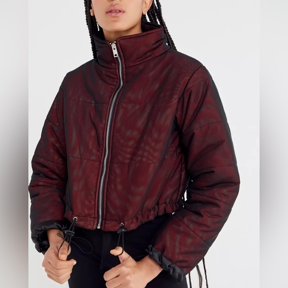 I. AM.GIA ROAD WARRIOR MEAH CROPPED PUFFER JACKET